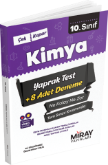 Miray Yayınları 10. Sınıf Kimya Yaprak Testler