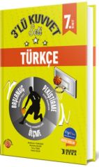 İşleyen Zeka Yayınları 7. Sınıf 3'lü Kuvvet Seti Türkçe - 2023