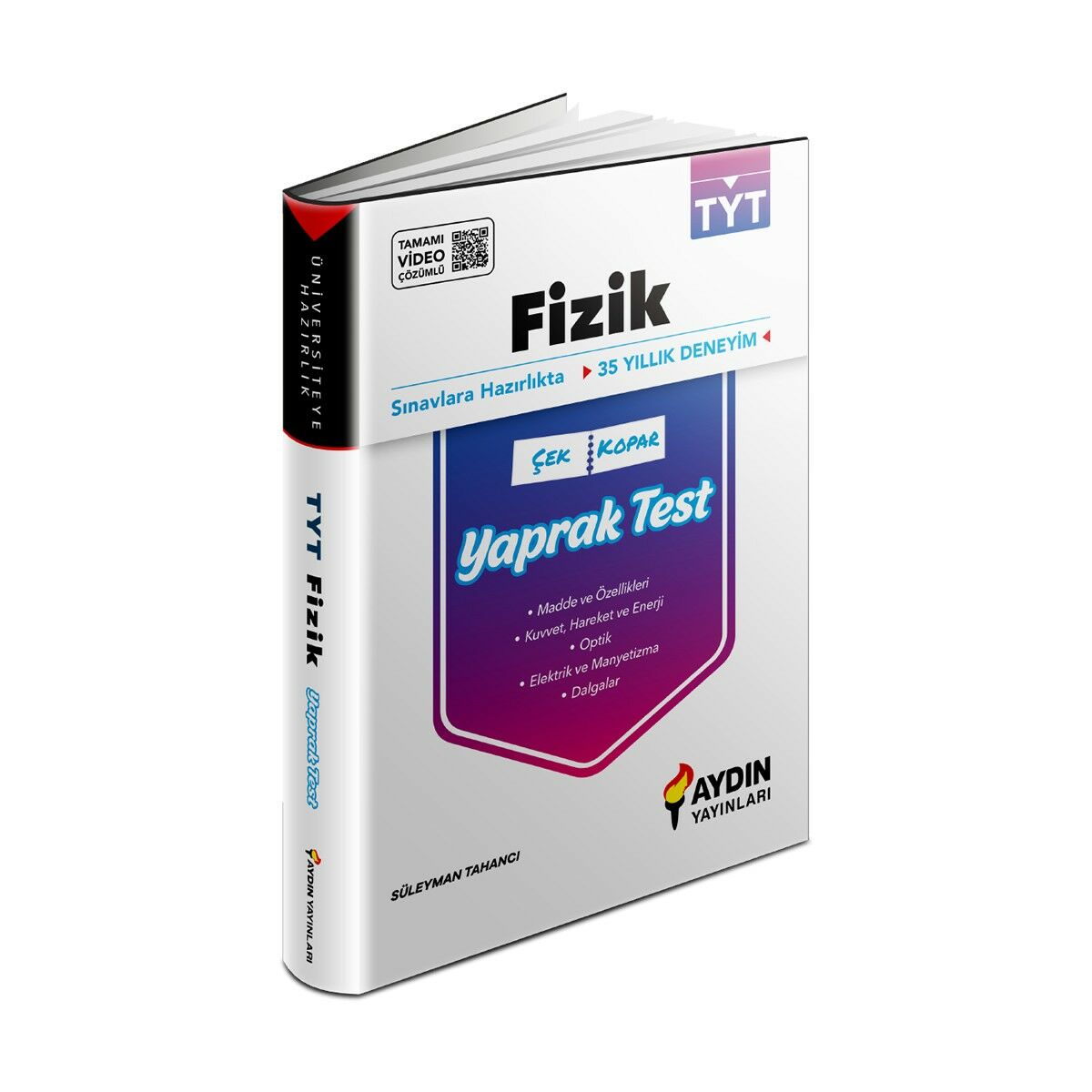 Aydın Yayınları TYT Fizik Yaprak Testleri