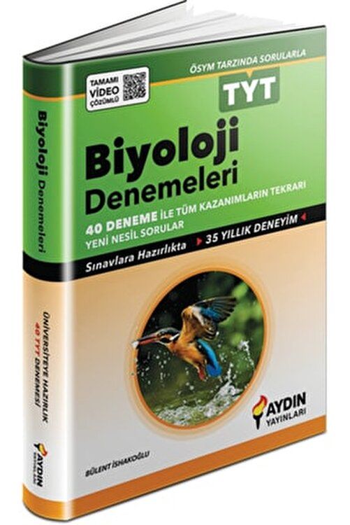 Aydın Yayınları TYT Biyoloji 40 Deneme