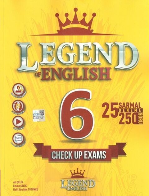 Legend İngilizce Yayınları 6. Sınıf Check Up Exams - 2023
