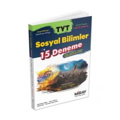 Miray Yayınları TYT Sosyal Bilimler 15 Deneme