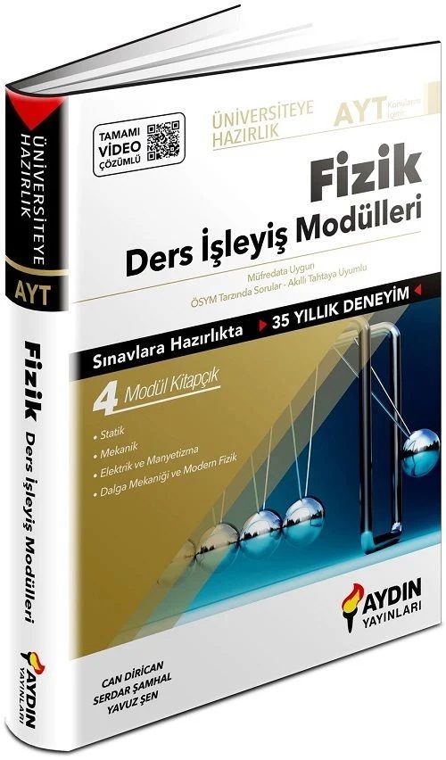 Aydın Yayınları AYT Fizik Ders İşleyiş Modülleri