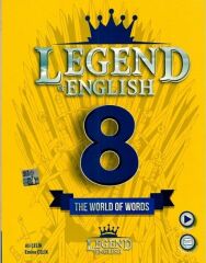 Legend İngilizce Yayınları 8. Sınıf The World Of Words - Kelime Kitabı - 2022