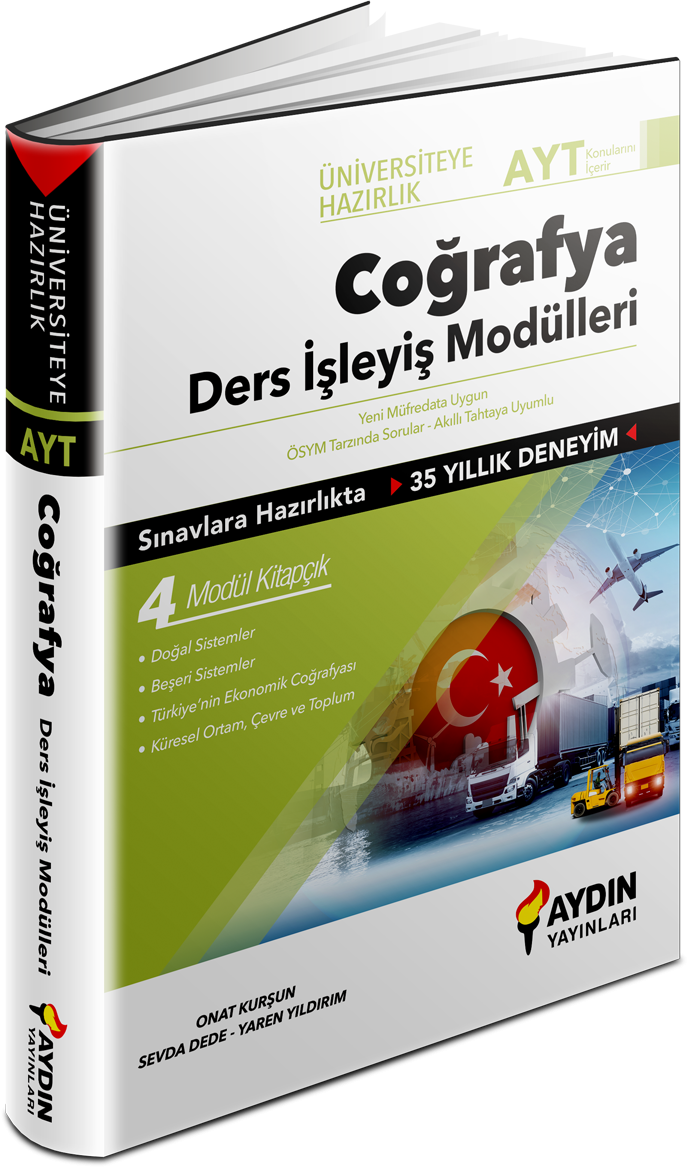 Aydın Yayınları AYT Coğrafya Ders İşleyiş Modülleri
