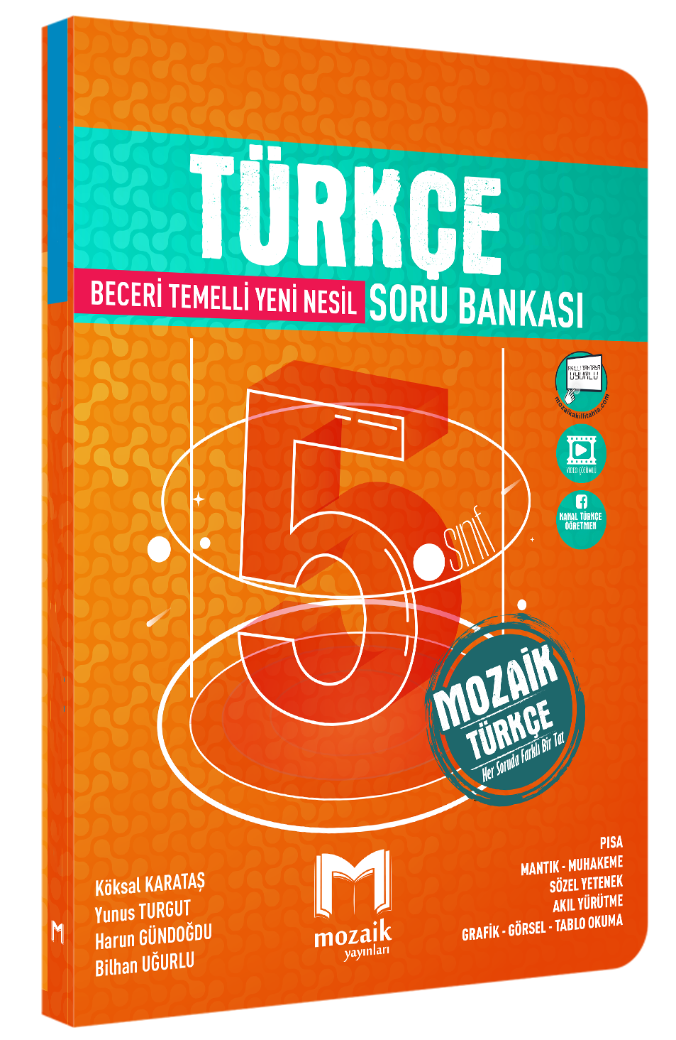Mozaik Yayınları 5. Sınıf Mozaik  S.B. Türkçe - 2022-23