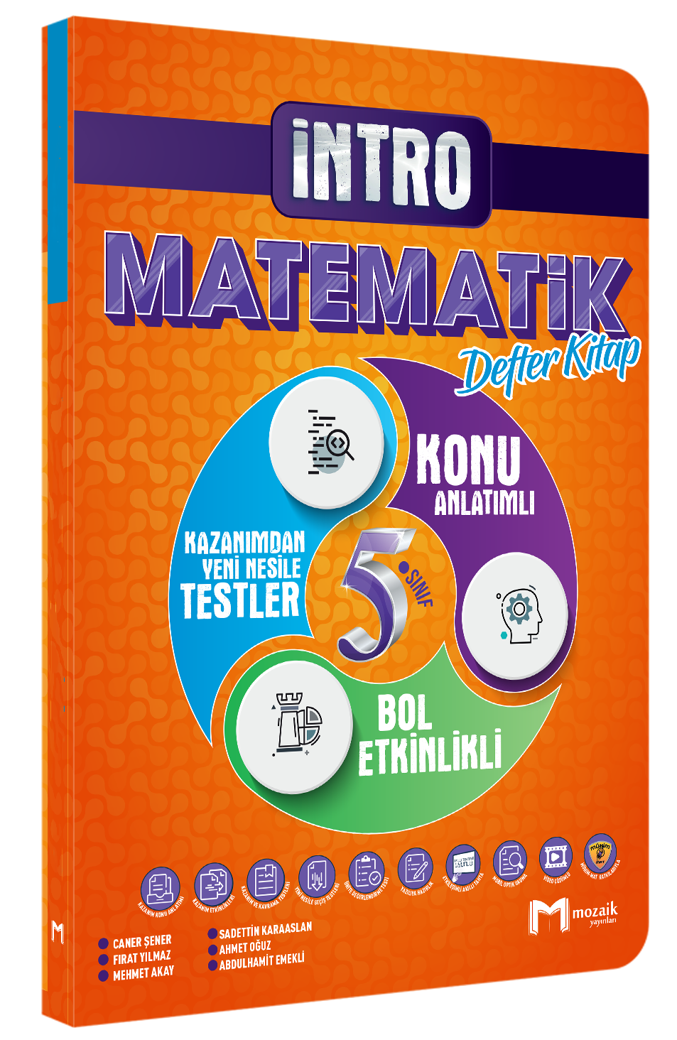 Mozaik Yayınları 5. Sınıf Mozaik İntro Defter Matematik - 2022-23