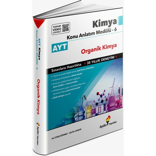 Aydın Yayınları AYT Kimya Konu Anlatım Modülü 6 (Organik Kimya)