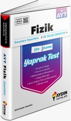 Aydın Yayınları AYT Fizik Yaprak Testleri