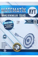 Sarmal Yayınları YKS AYT Deneme Matematik (15*40) - 2022