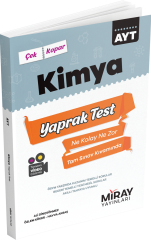 Miray Yayınları Üniversiteye Hazırlık AYT Kimya Yaprak Testler