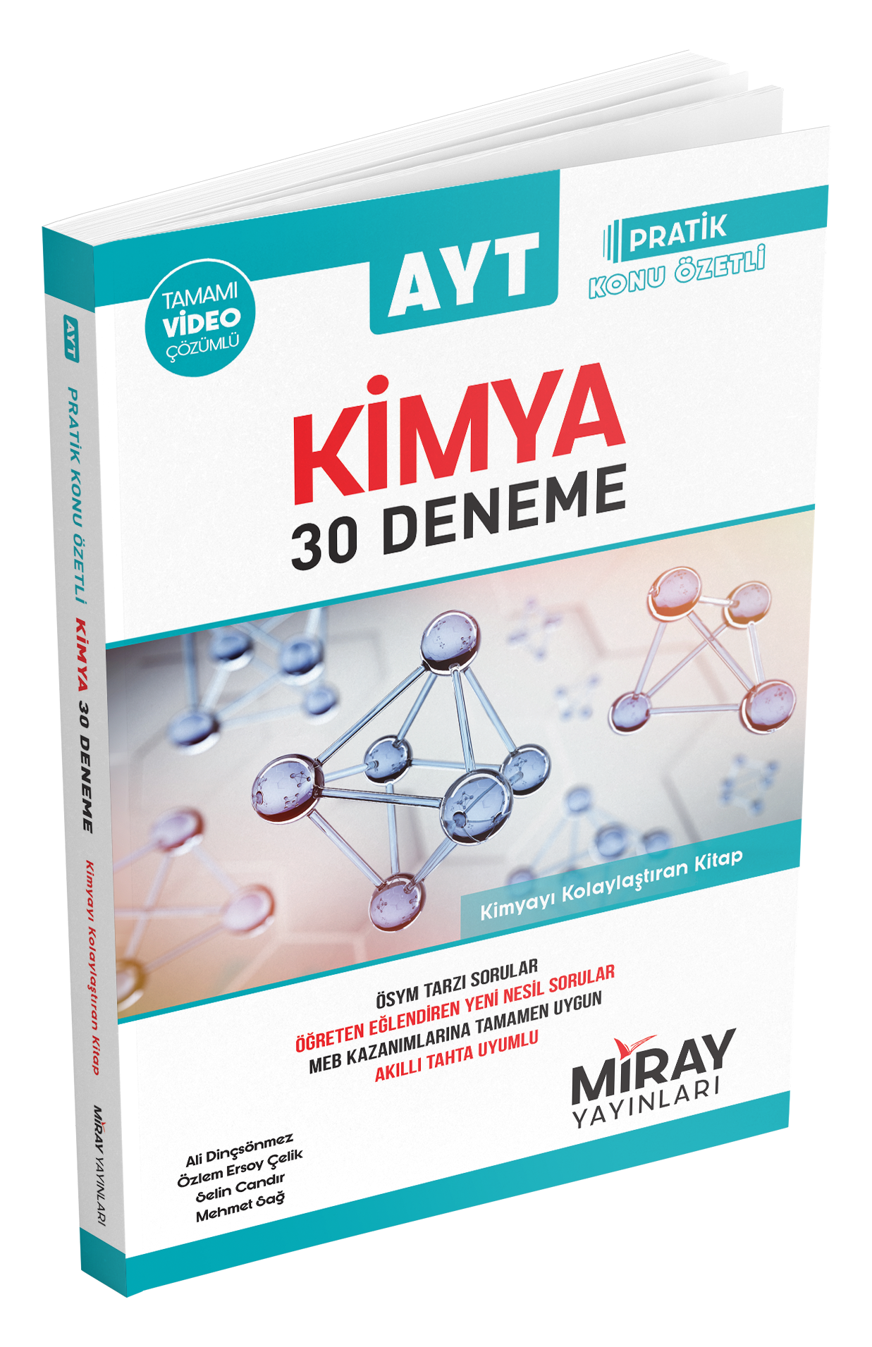 Miray Yayınları AYT Kimya 30 Deneme