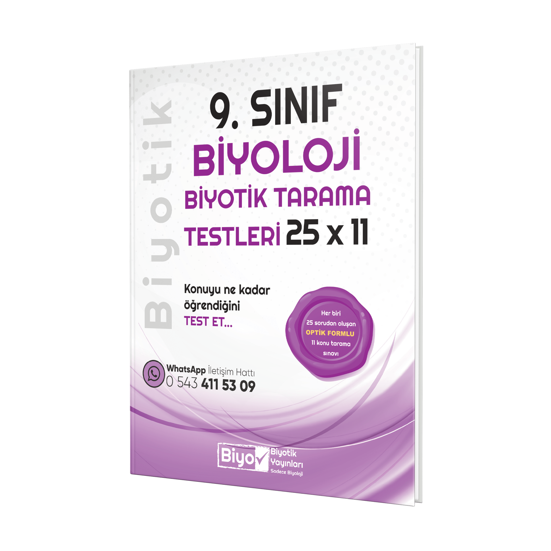 Biyotik Yayınları 9.Sınıf Tarama Testi Biyoloji - 2022-23