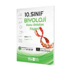 Biyotik Yayınları 10.Sınıf K.A. Biyoloji - 2022-23