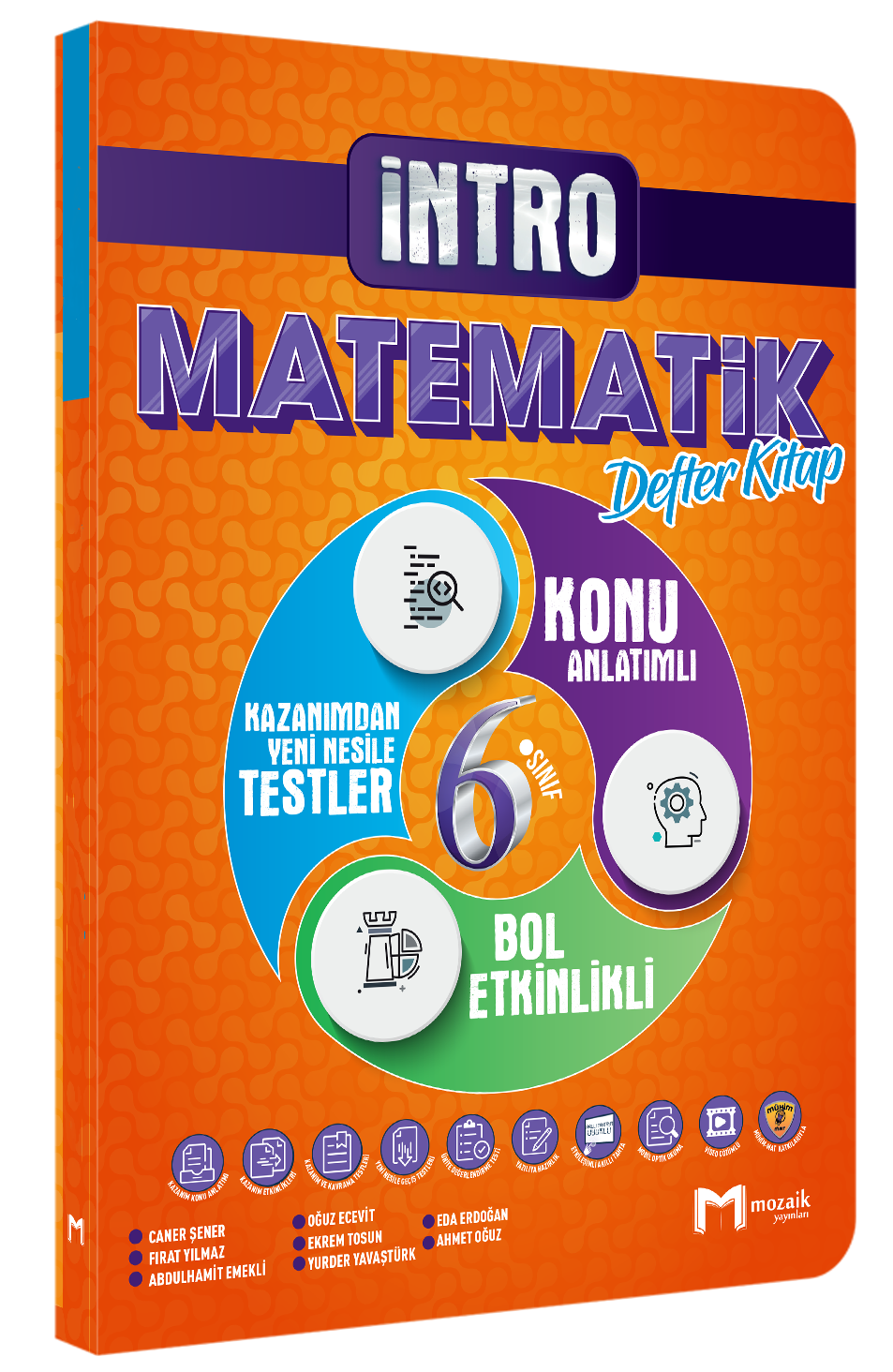 Mozaik Yayınları 6. Sınıf Mozaik İntro Defter Matematik - 2022-23