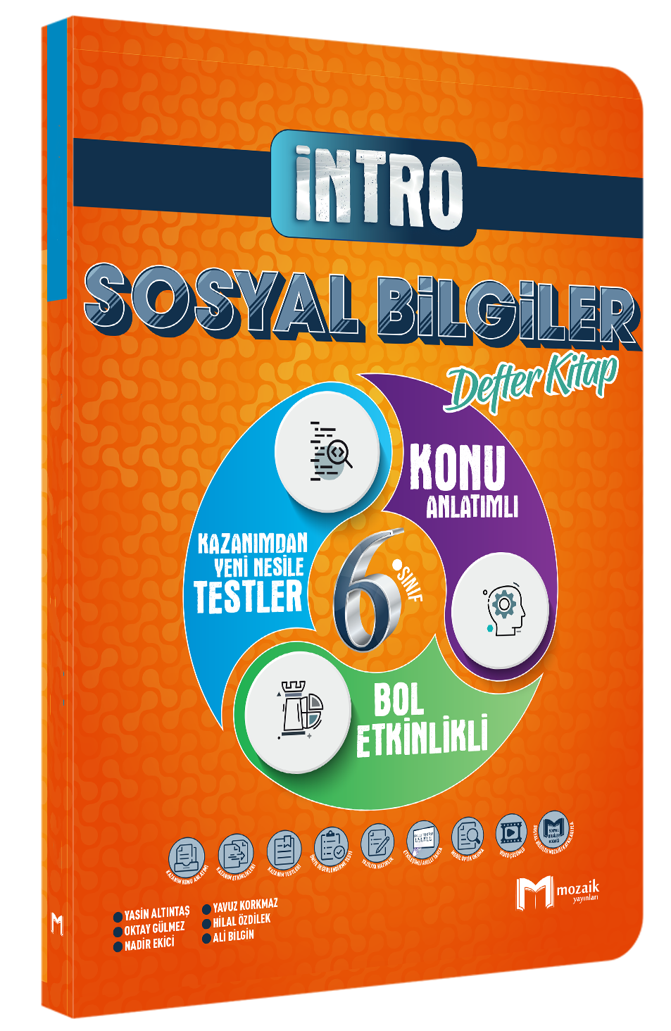Mozaik Yayınları 6. Sınıf Mozaik İntro Defter Sos. Bilim - 2022-23