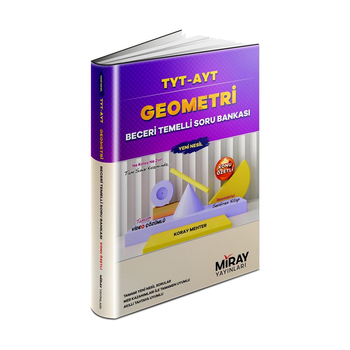 Miray Yayınları TYT-AYT Geometri Beceri Temelli Soru Bankası