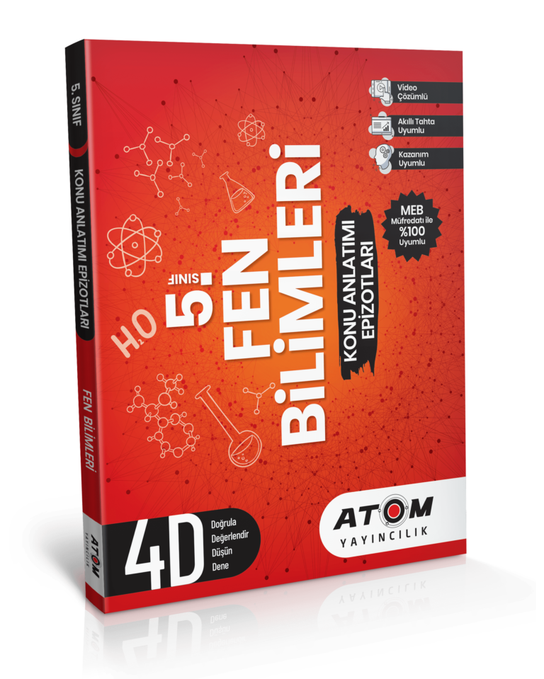 Atom Yayıncılık 5. Sınıf Fen Bilimleri 4D Epizot Konu Anlatımı