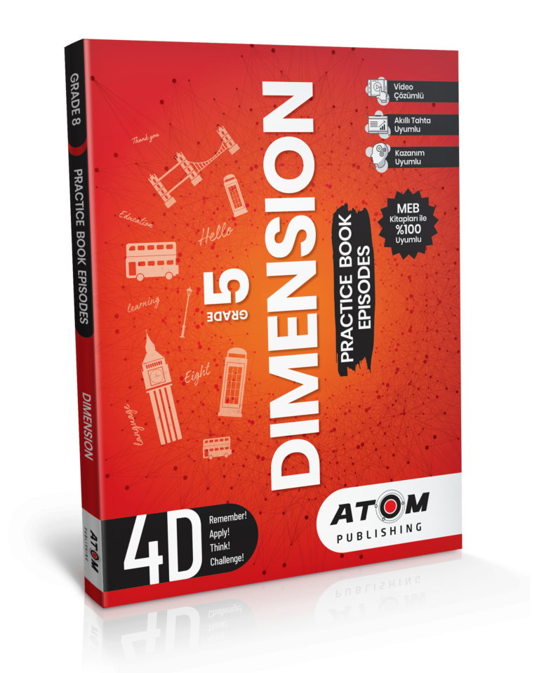 Atom Yayıncılık 5. Sınıf İngilizce 4D Epizot Konu Anlatımı