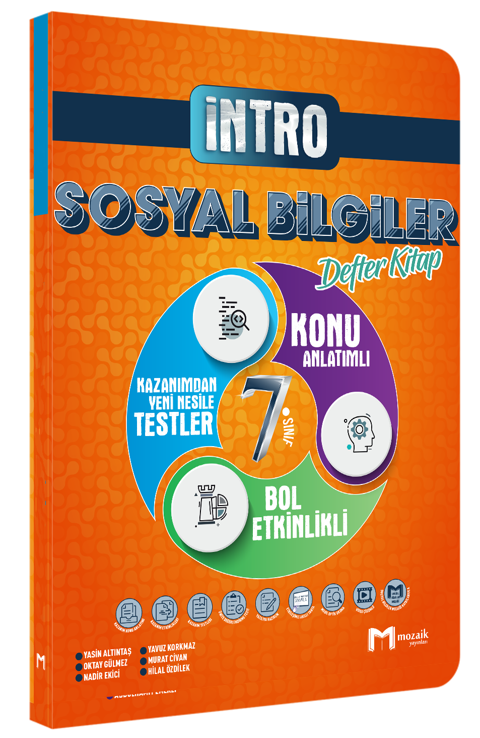 Mozaik Yayınları 7. Sınıf Mozaik İntro Defter Sosyal Bilg. - 22-23