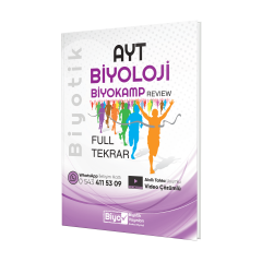 Biyotik Yayınları YKS AYT Biyokamp Review - 2022-23