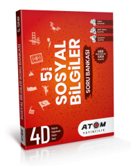 Atom Yayıncılık 5. Sınıf Sosyal Bilgiler 4D Soru Bankası