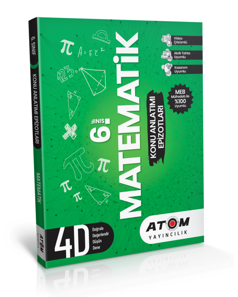 Atom Yayıncılık 6. Sınıf Matematik 4D Epizot Konu Anlatımı