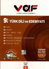 Vaf Yayınları 9.Sınıf Fasikül Türk Dili ve Edebiyatı - 2022