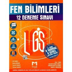 Mozaik Yayınları 8. Sınıf Mozaik Deneme 12'li Fen Bilimleri - 2022