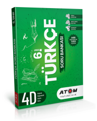 Atom Yayıncılık  6. Sınıf Türkçe 4D Soru Bankası