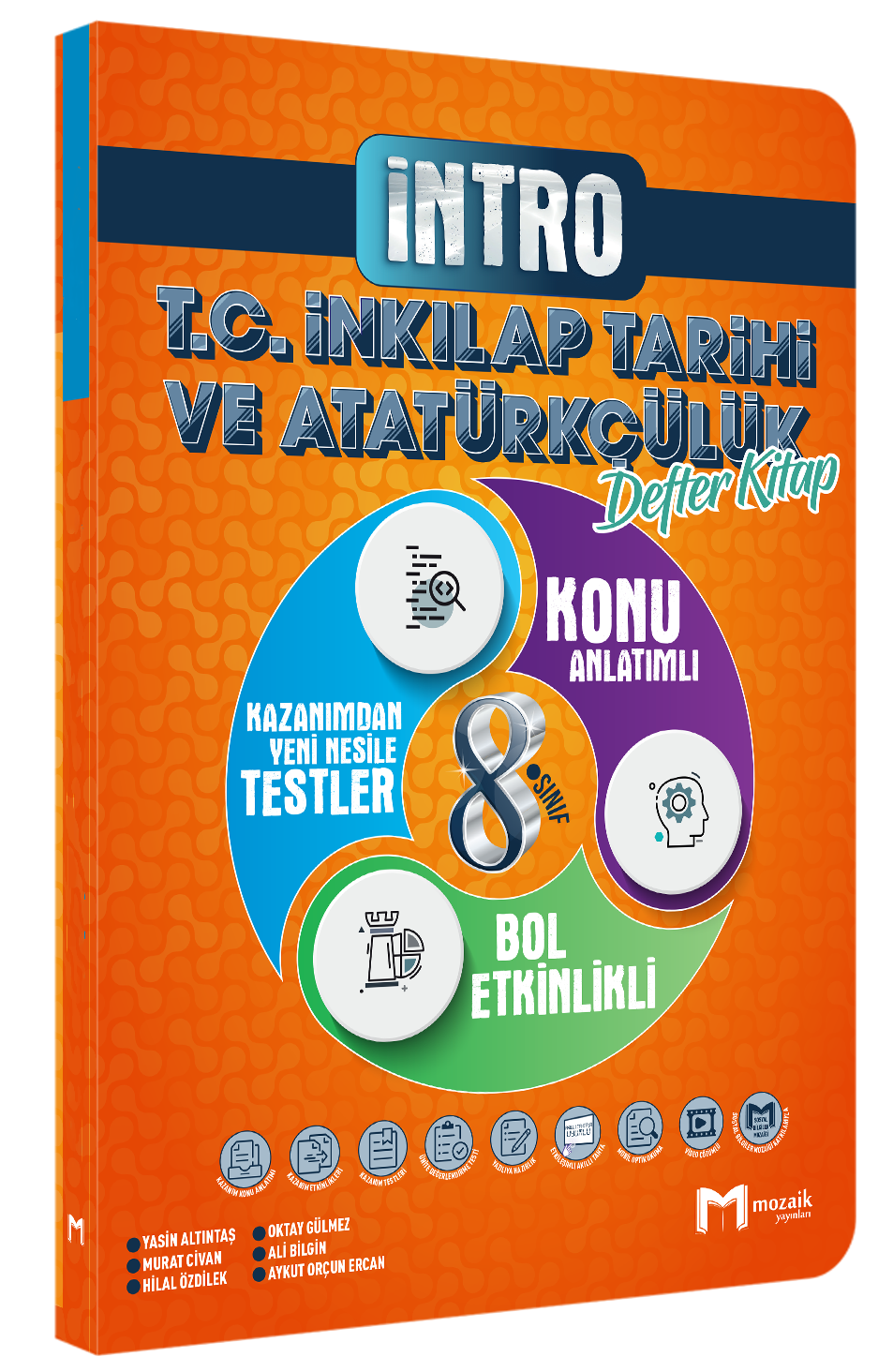 Mozaik Yayınları 8. Sınıf Mozaik İntro Defter İnkılap Tarihi - 22-23