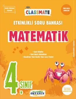 Okyanus Yayıncılık 4. Sınıf Classmate Matematik Etkinlikli Soru Bankası