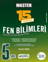 Okyanus Yayıncılık 5. Sınıf Master 15 Fen Bilimleri Denemesi