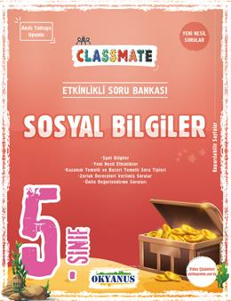 Okyanus Yayıncılık 5. Sınıf Classmate Sosyal Bilgiler Soru Bankası