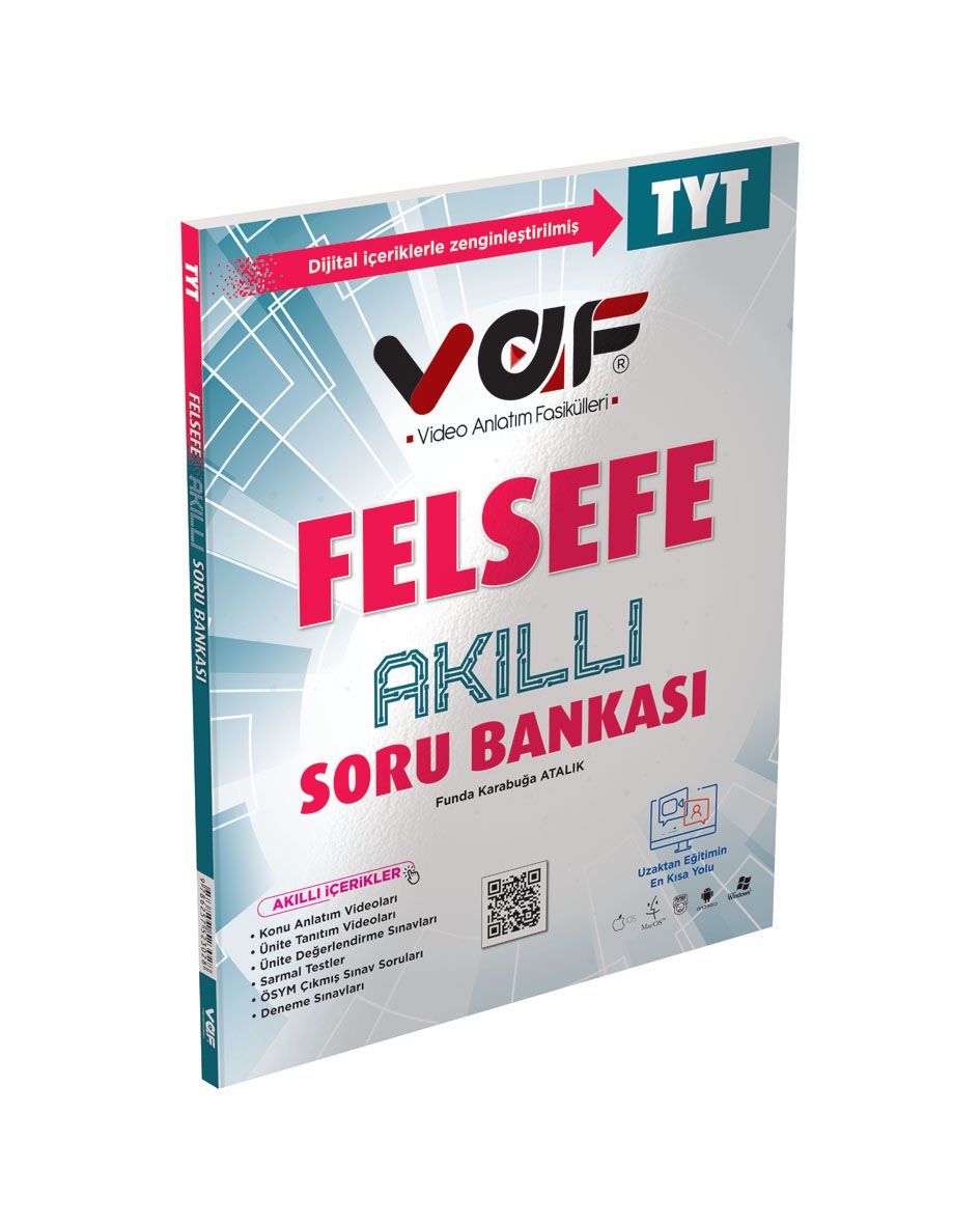 Vaf Yayınları TYT Soru Bankası Felsefe - 2022