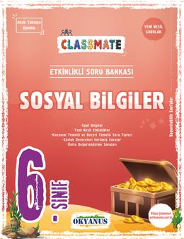 Okyanus Yayıncılık 6. Sınıf Classmate Sosyal Bilgiler Soru Bankası