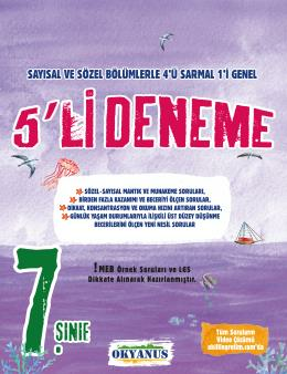 Okyanus Yayıncılık 7. Sınıf 5'li Deneme