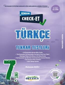 Okyanus Yayıncılık 7. Sınıf Kendini Check - Et Türkçe Tekrar Testleri