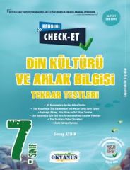 Okyanus Yayıncılık 7. Sınıf Kendini Check - Et Din Kültürü Ve Ahlak Bilgisi Tekrar Testleri