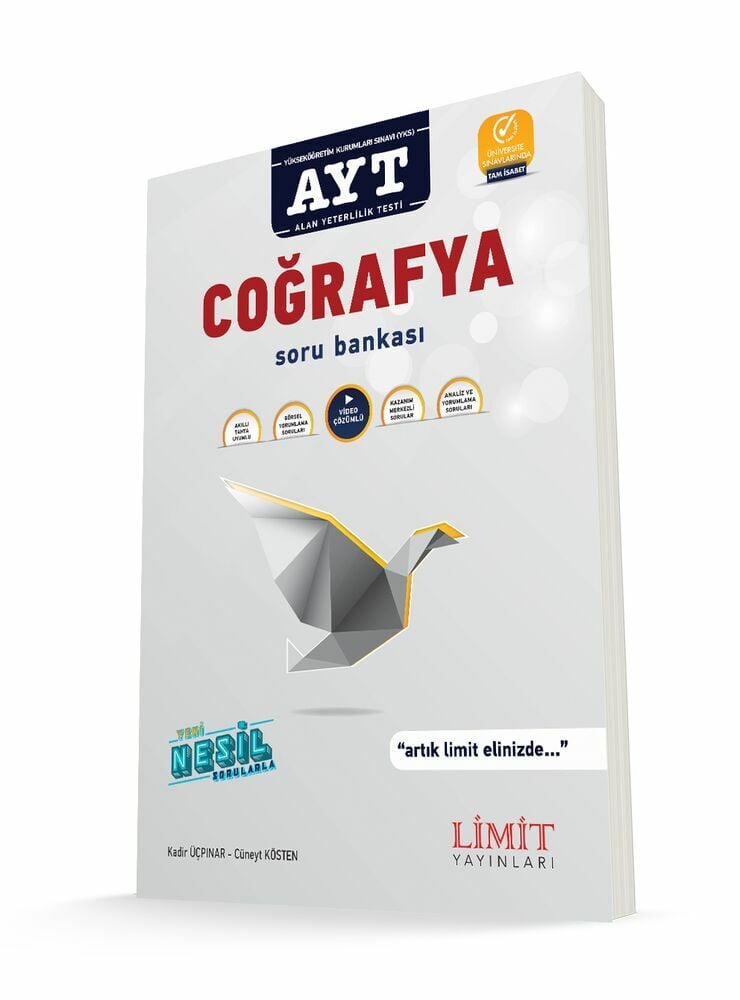 Limit Yayınları AYT Coğrafya Soru Bankası