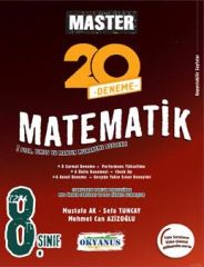 Okyanus Yayıncılık 8. Sınıf Master 20 Matematik Denemesi