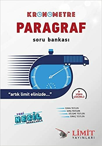 Limit Yayınları Kronometre Paragraf Soru Bankası
