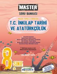 Okyanus Yayıncılık 8. Sınıf Master T. C. İnkılap Tarihi Ve Atatürkçülük Soru Bankası