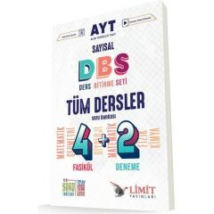 Limit Yayınları AYT Tüm Dersler 4+2 Soru Bankası (Sayısal)