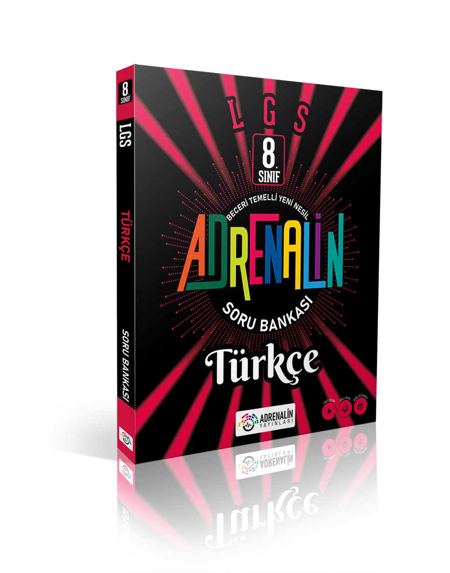 Adrenalin Yayınları 8.Sınıf Türkçe Soru Bankası