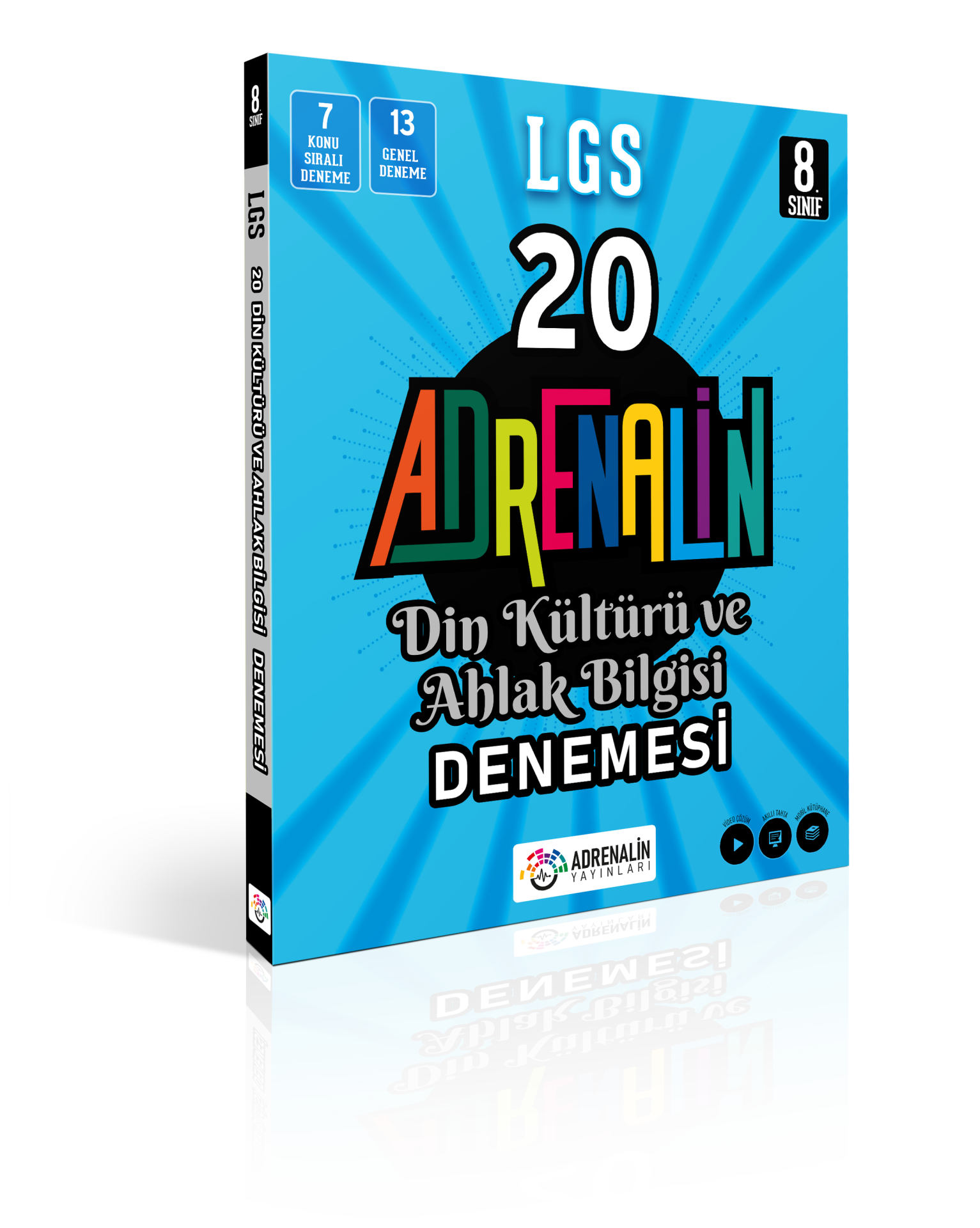 Adrenalin Yayınları 8.Sınıf Din Kültürü ve Ahlak Bilgisi 20 Branş Deneme