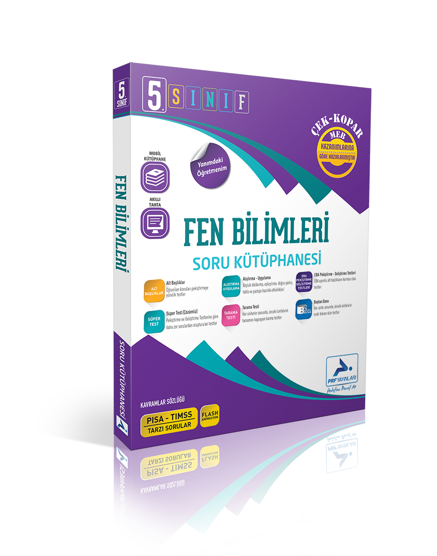 Paraf Yayınları 5. Sınıf Fen Bilimleri Soru Kütüphanesi