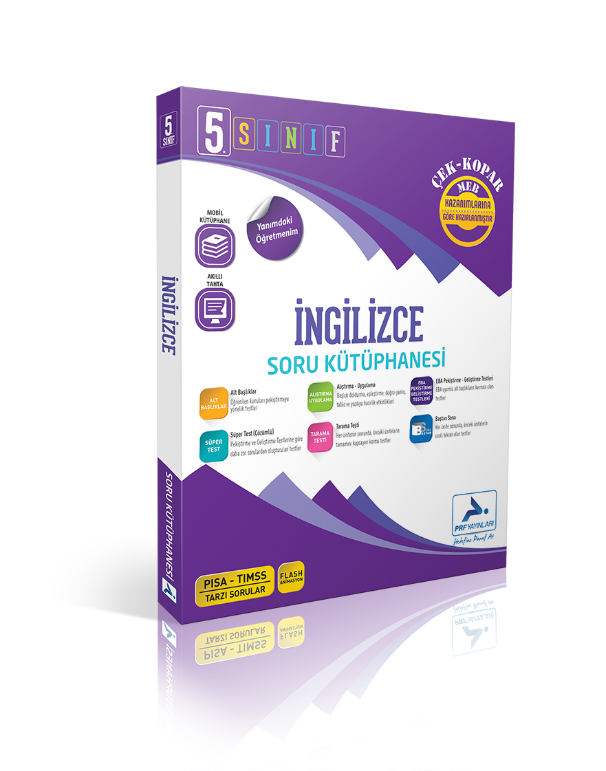 Paraf Yayınları 5. Sınıf İngilizce Soru Kütüphanesi