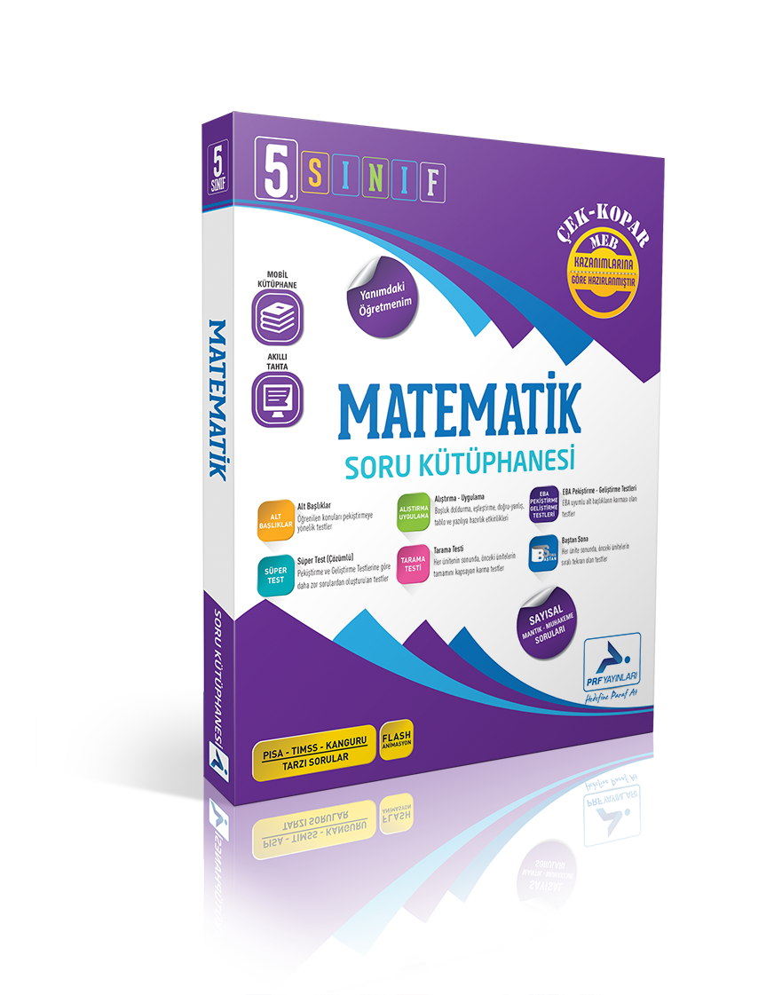 Paraf Yayınları 5. Sınıf  Matematik Soru Kütüphanesi