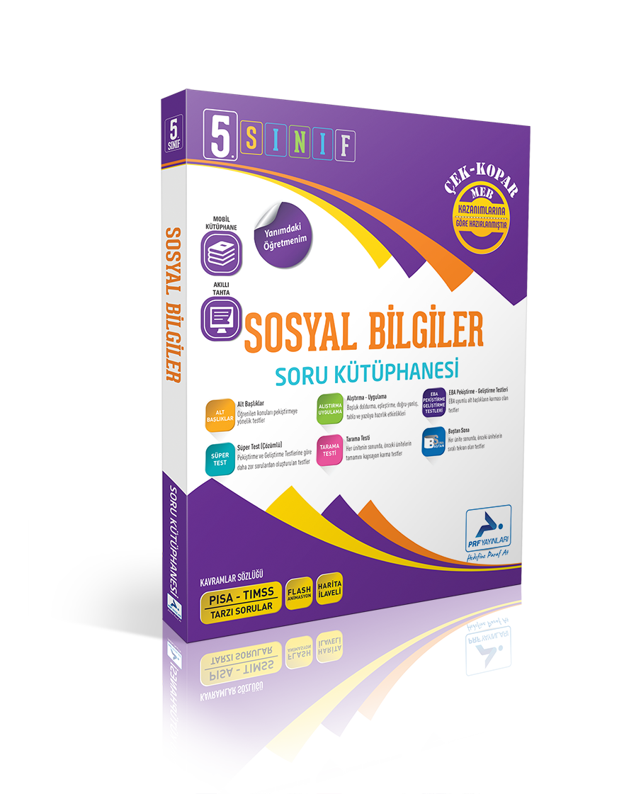 Paraf Yayınları 5. Sınıf Sosyal Bilgiler Soru Kütüphanesi
